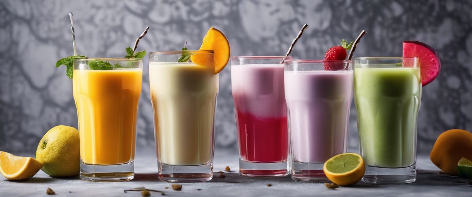 Different types of lassi