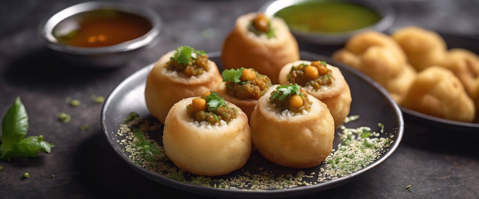 Pani Puri dish
